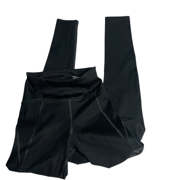 Girlfriend Collective Leggings Womens XS High Rise Black Compression Stretch - Picture 1 of 12